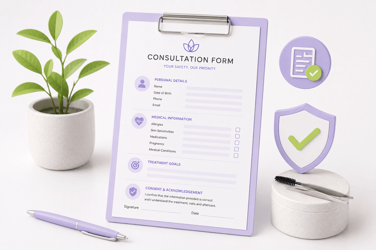Beauty Consultation Forms for Beauty Professionals