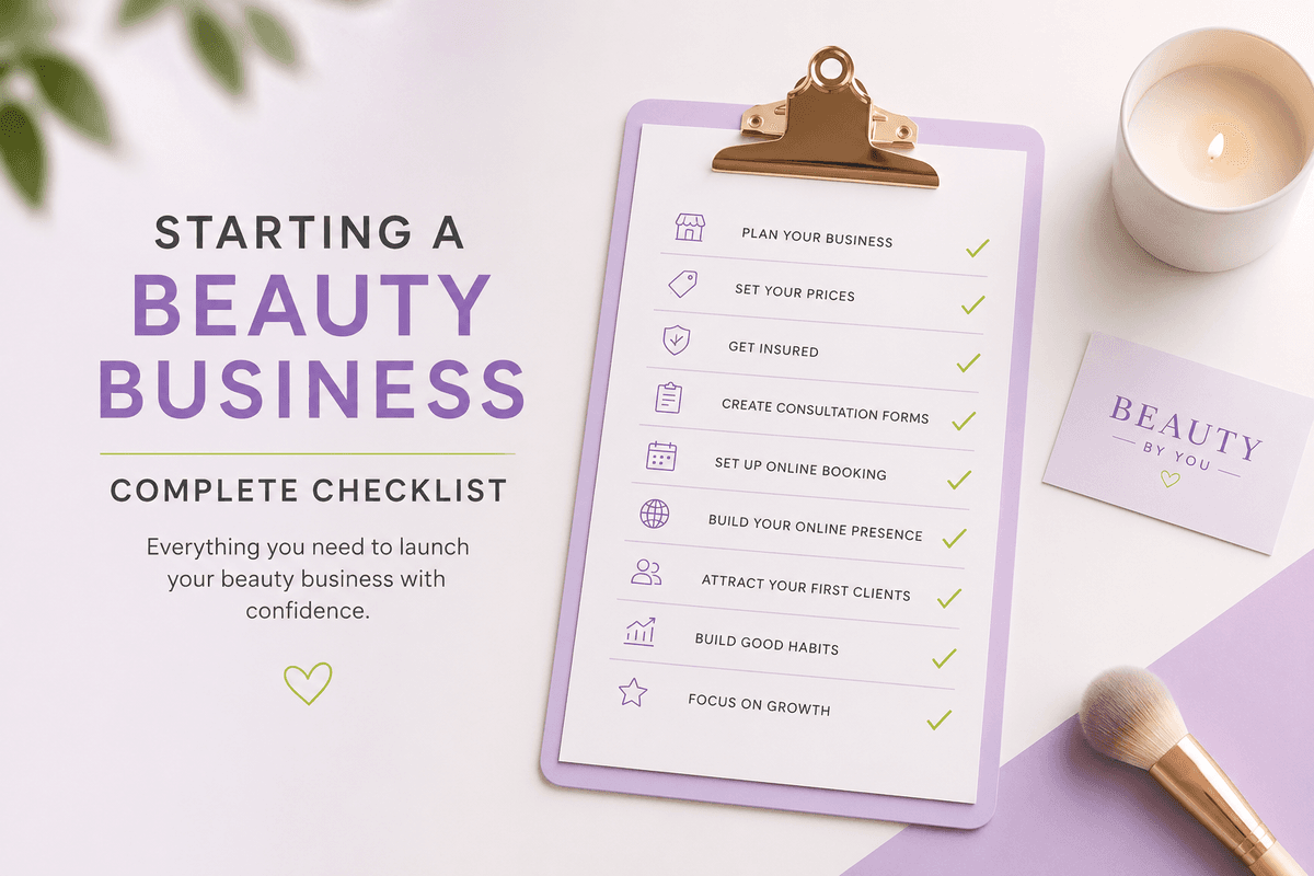 Starting a Beauty Business: Complete Checklist