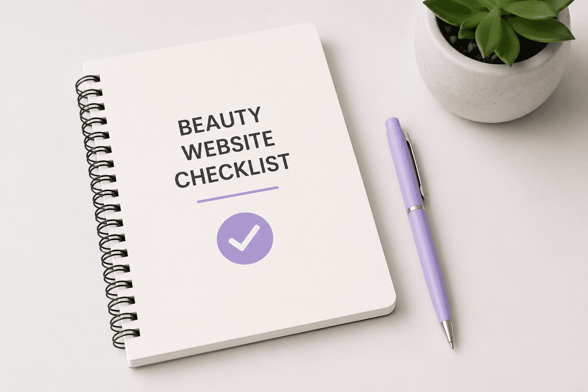 Beauty Website Checklist for Beauty Professionals