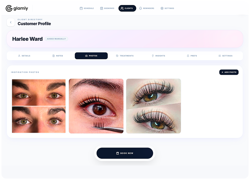 Client inspiration photos